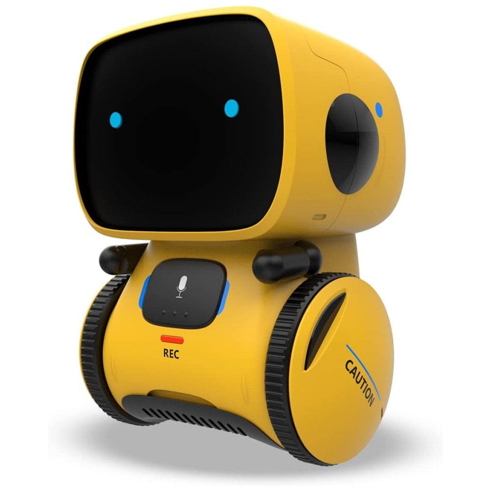 Robô Interativo KaeKid para Crianças - Com Sensor de Toque, Controle por Voz e Reconhecimento de Fala, Cantando, Dançando e Repetindo