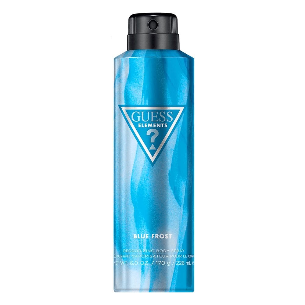 Spray corporal desodorizante GUESS Elements Blue Frost 177ml Masculino