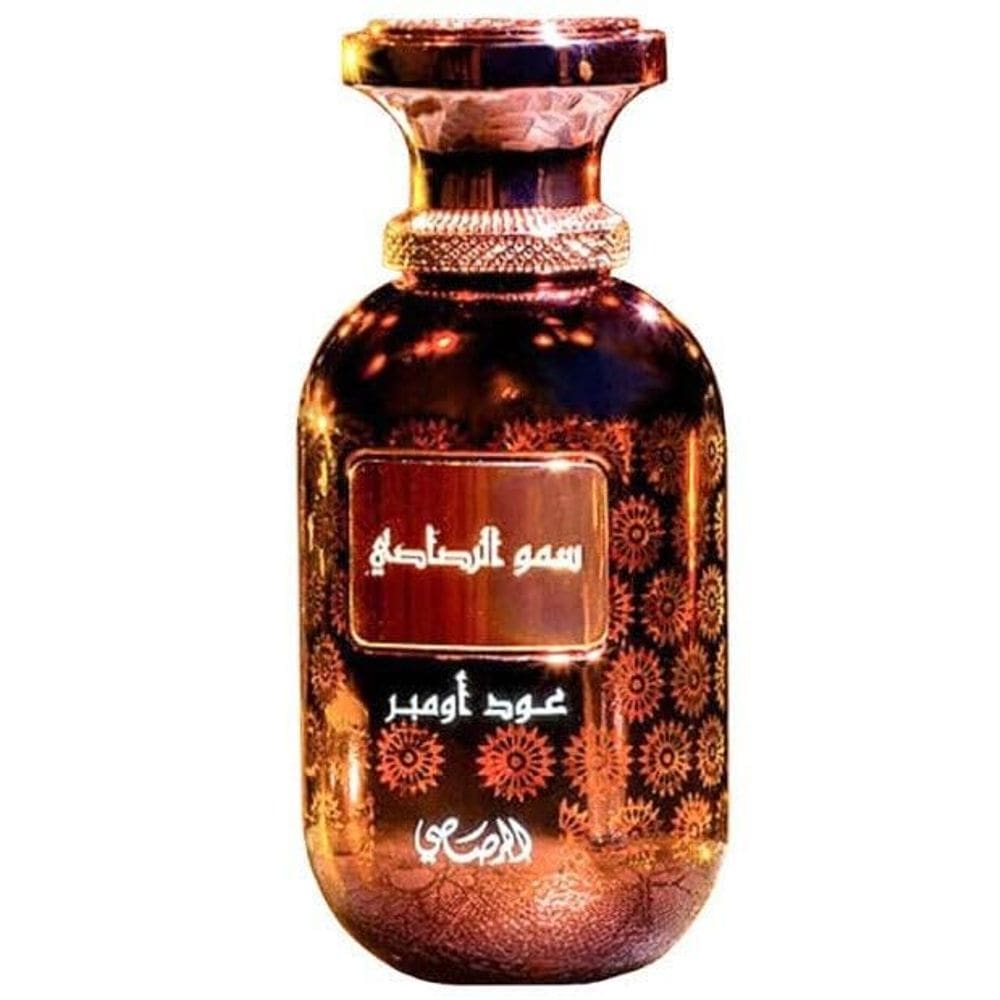 Perfume Rasasi Somow Al Lamaan Oud Ombre 100ml Água de Perfume