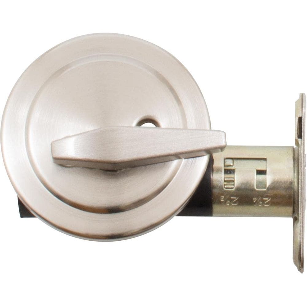 Níquel acetinado de lado único Deadbolt Stone Harbor Hardware Grau 3