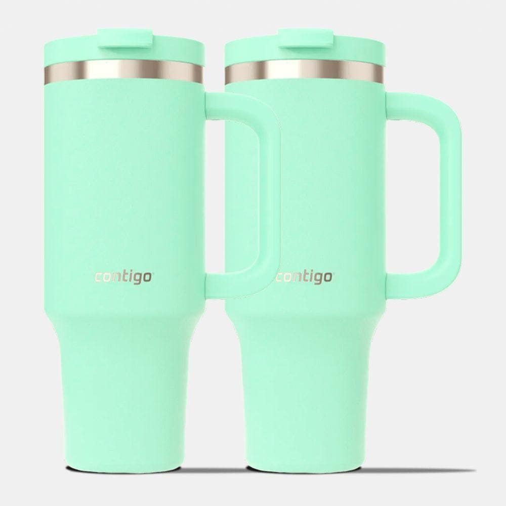 Kit Com 2 Copos Térmicos Streeterville Verde água Contigo | 1,18l