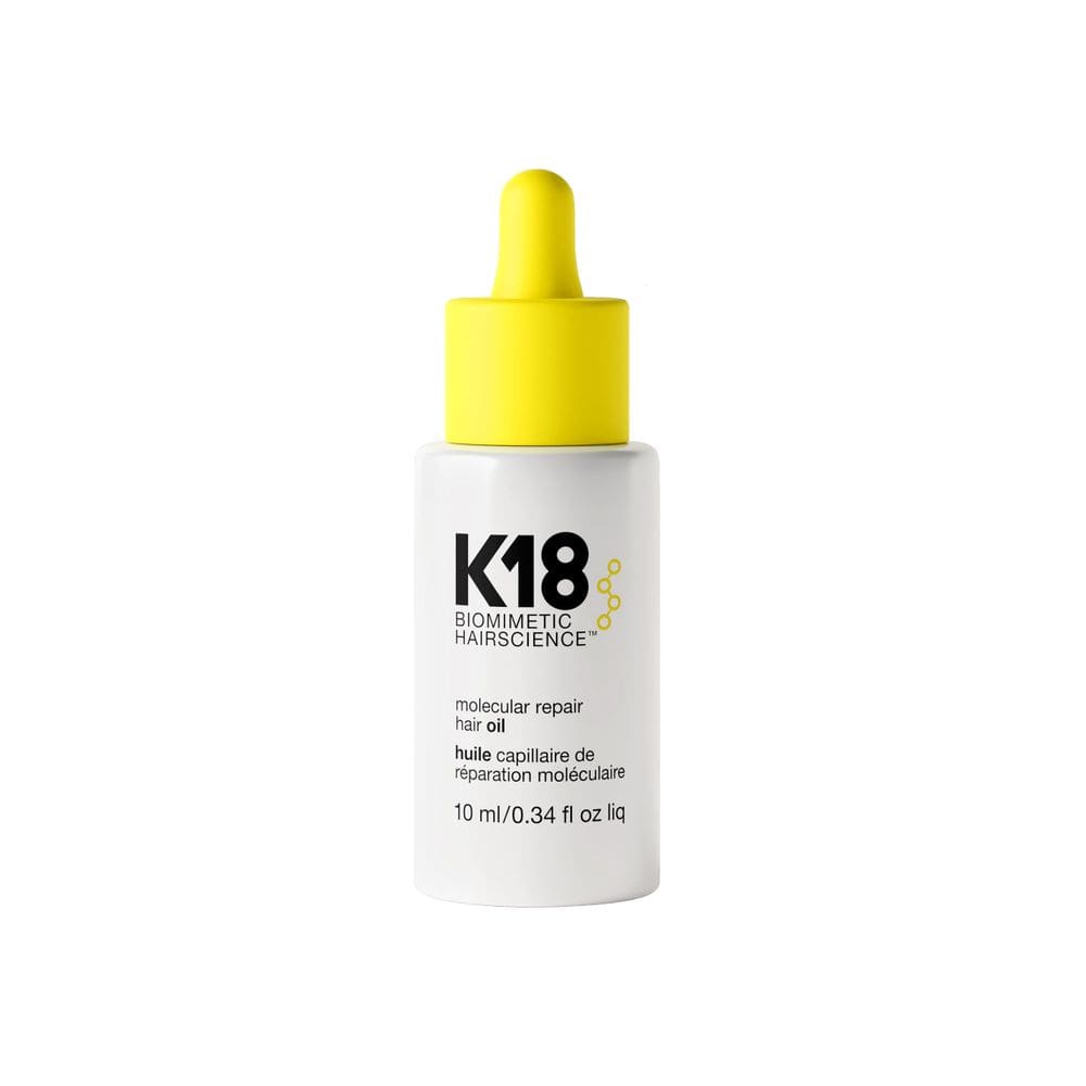 Óleo de cabelo K18 Molecular Repair Weightless 10mL para todos os cabelos