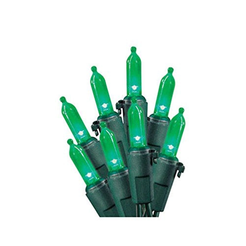 Mini luzes de corda LED ACE TRADING - WEC Green 7,5 m 100 lâmpadas
