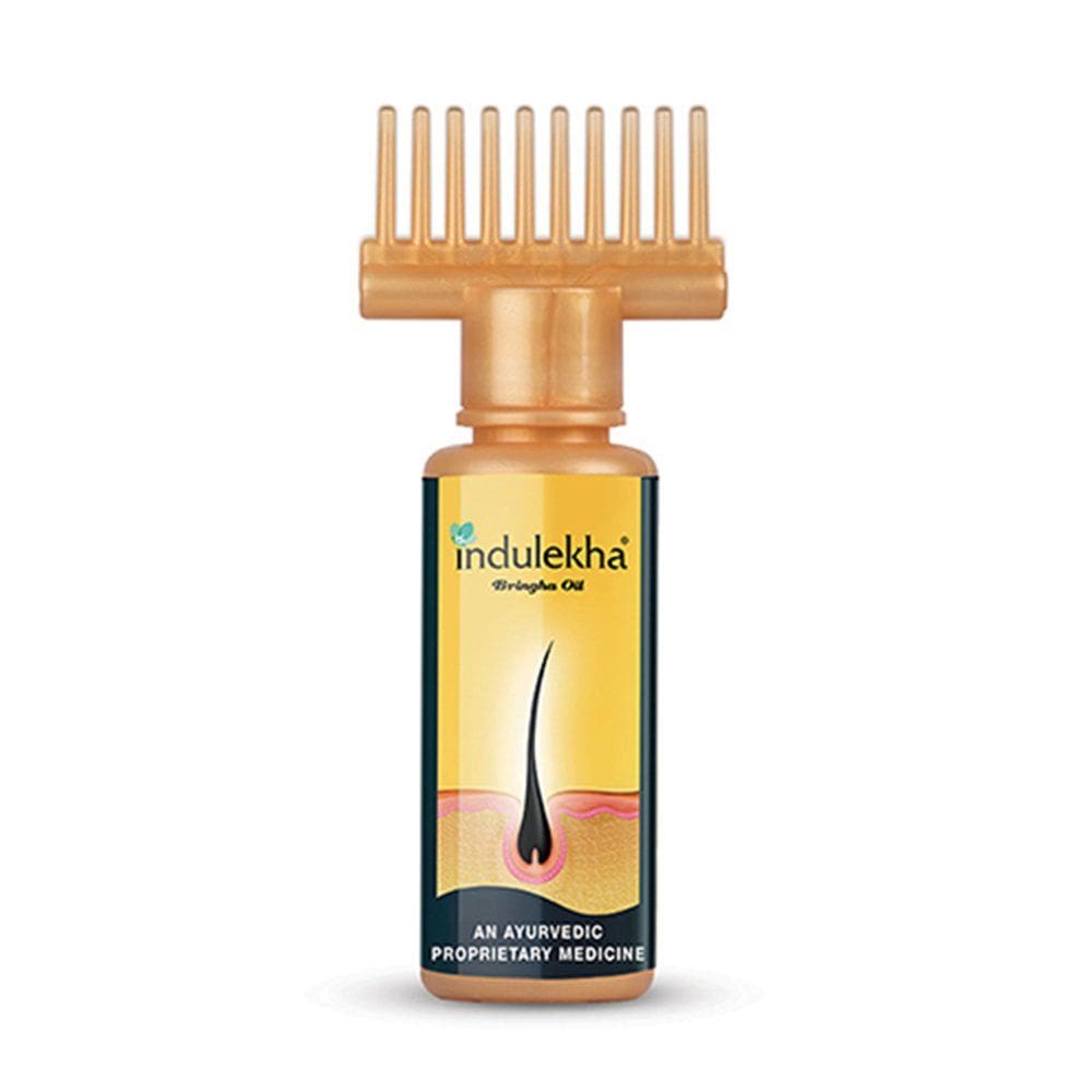Óleo de cuidado de cabelo Indulekha Bringha 100mL (pacote de 2)