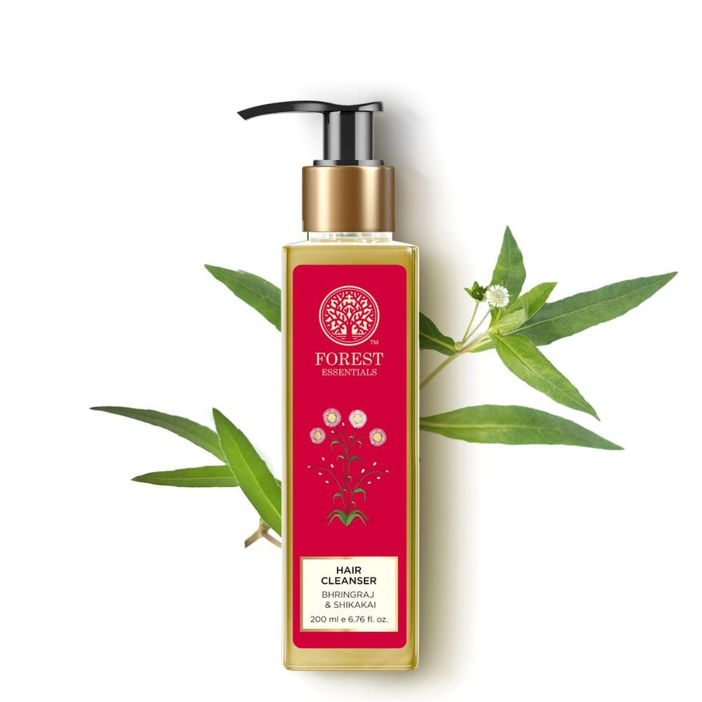 Limpador de cabelo Forest Essentials Bhringraj Shikakai 200mL