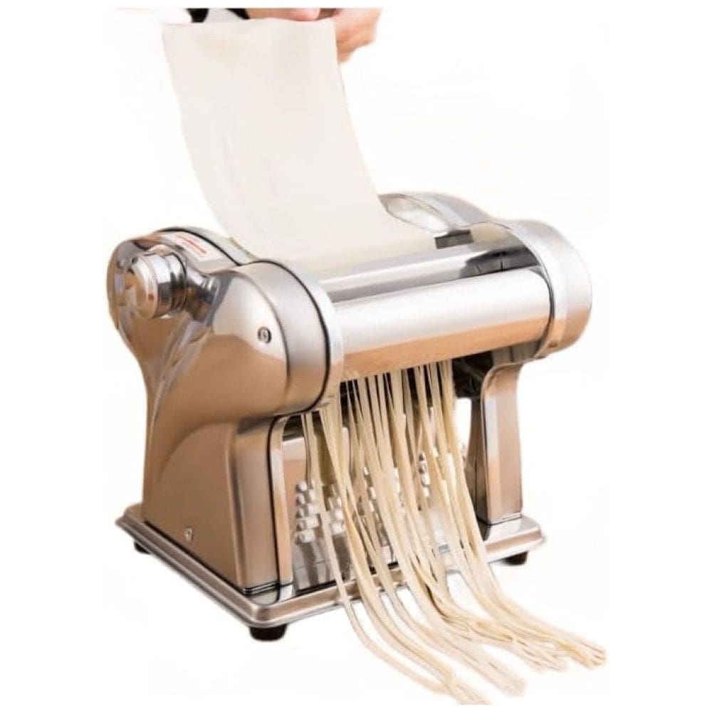 Máquina Automática Elétrica de Fazer Massas, Aço Inoxidável Comercial, Ideal para Espaguete, Fettuccine, Lasanha e Massas,Treliamd
