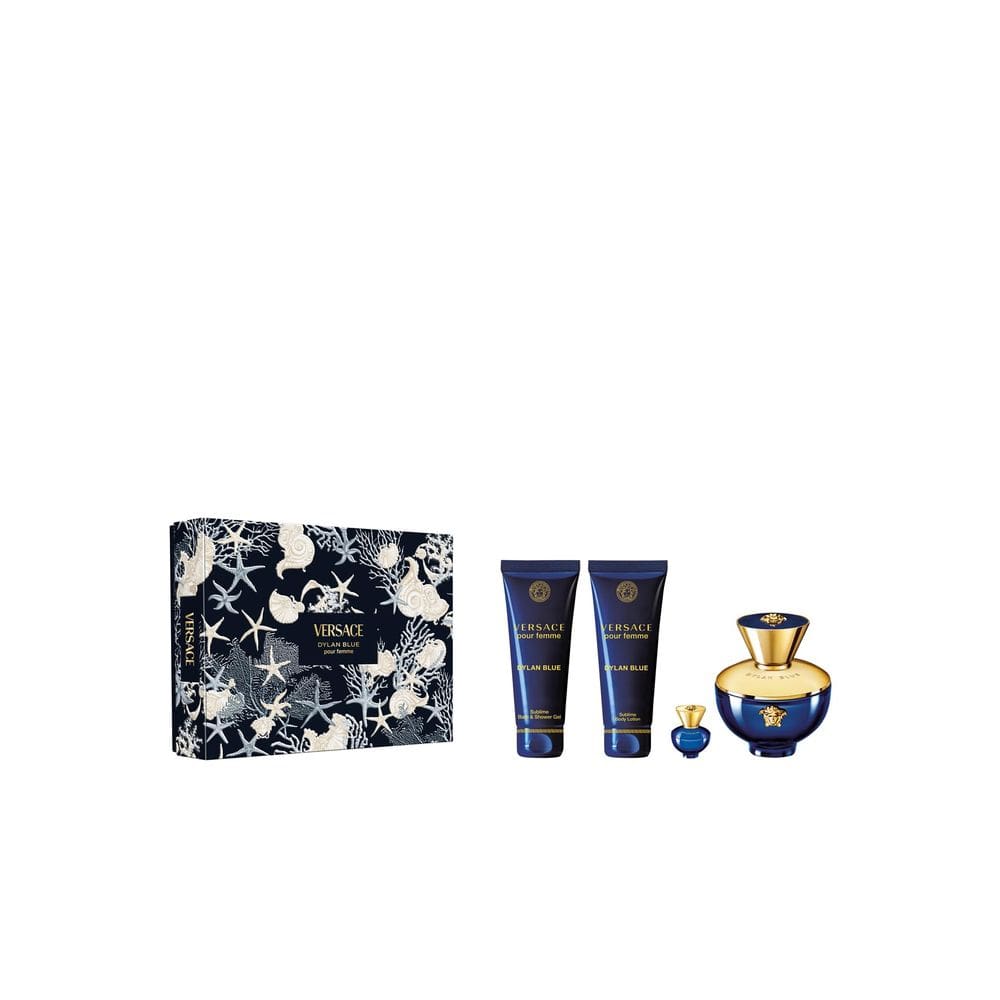 Conjunto de presente Versace Dylan Blue Eau de Parfum 90ml para mulheres