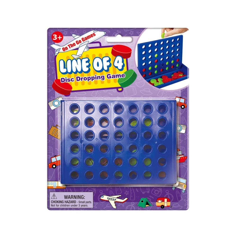 Jogo de mesa Playmaker Line of 4 Portable Travel