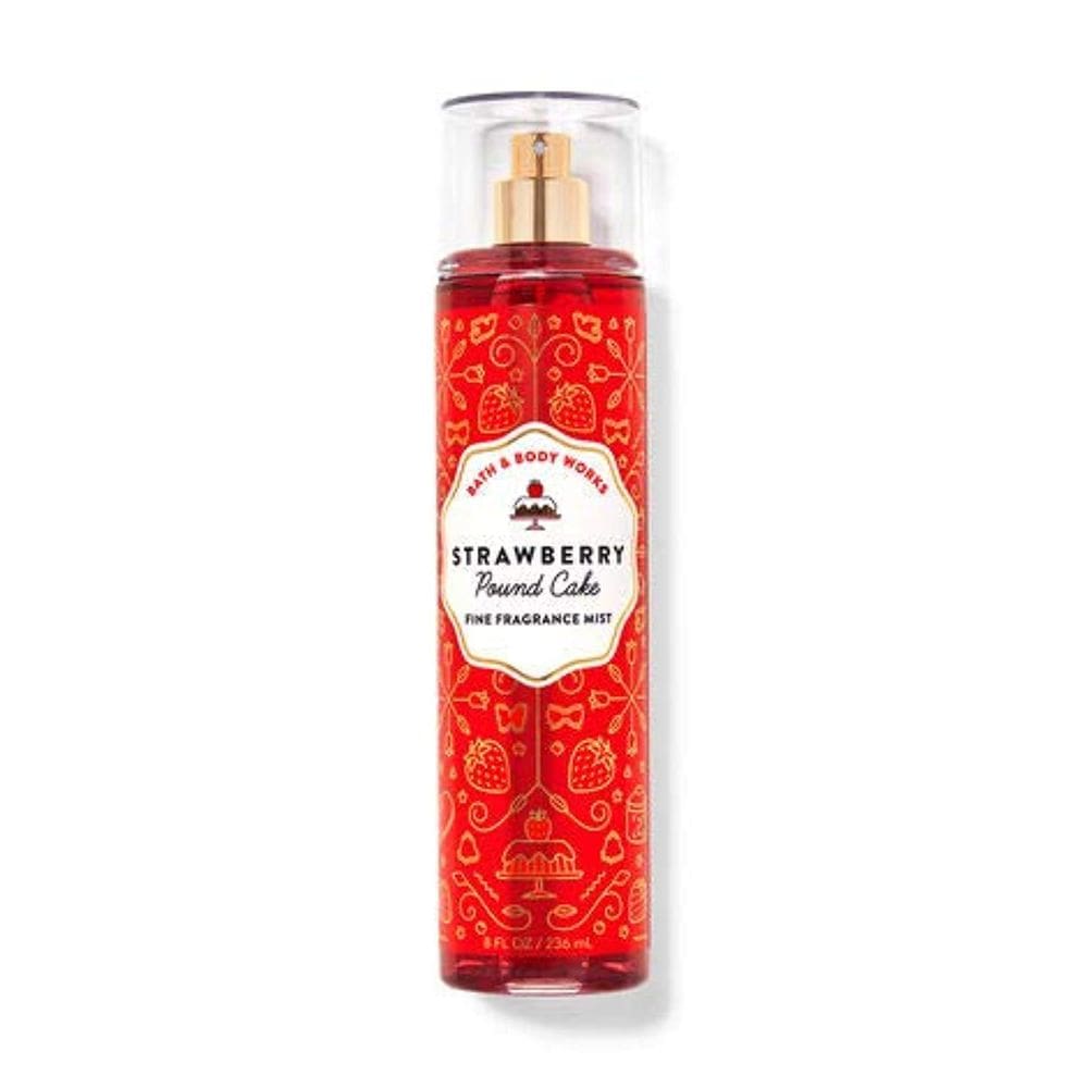 Bolo de morango Fragrance Mist Bath & Body Works 236 ml