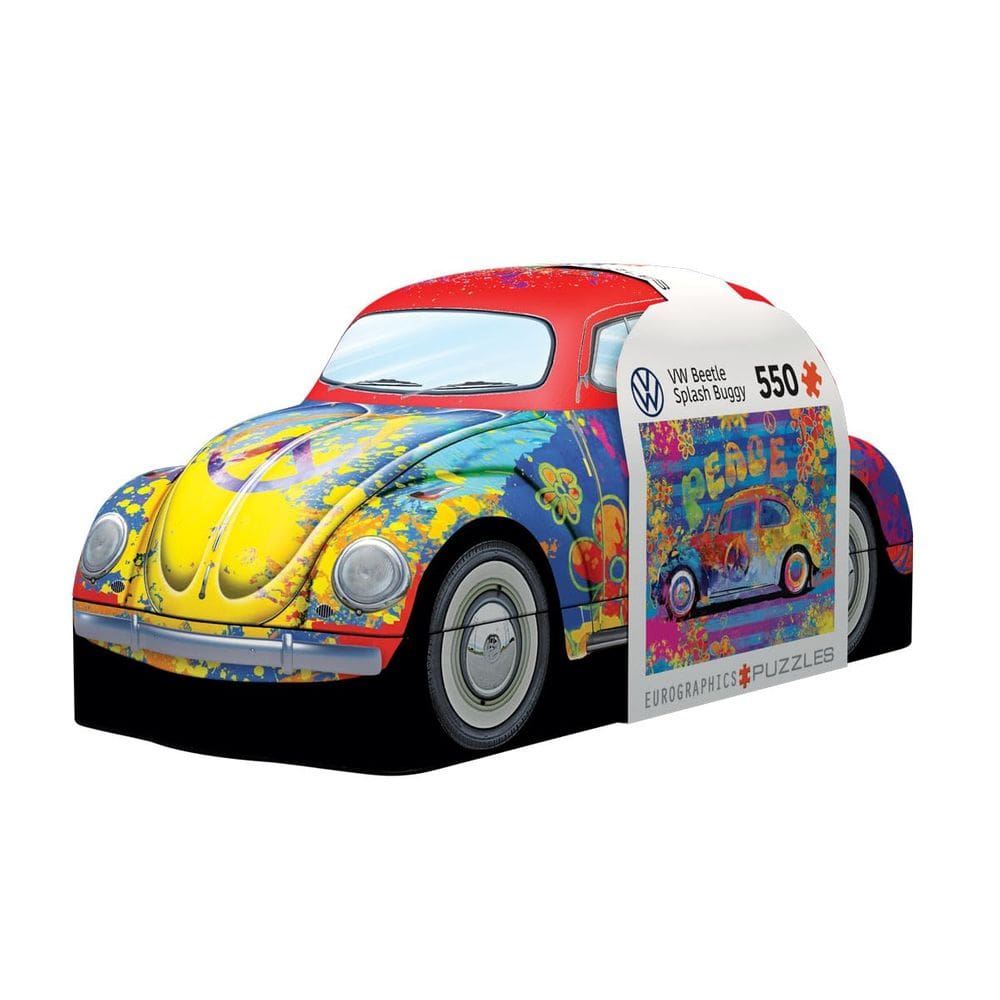 Puzzle EuroGraphics VW Escarabajo Splash Lata 550 Piezas