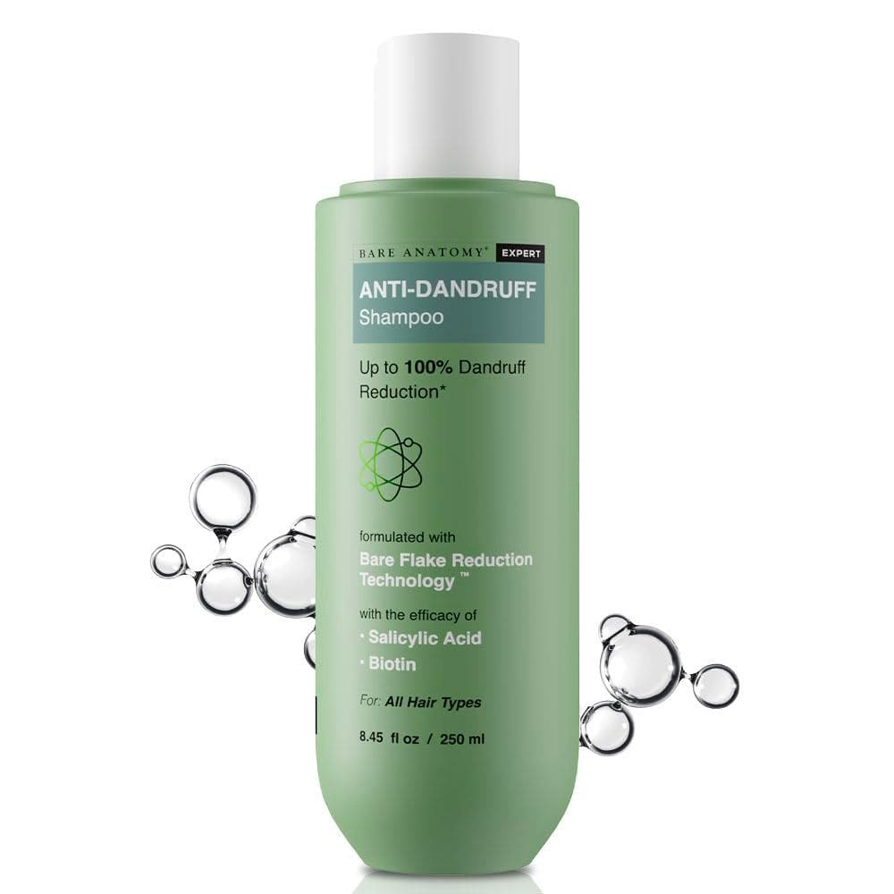 Shampoo Bare Anatomy Expert anticaspa 250ml para couro cabeludo oleoso