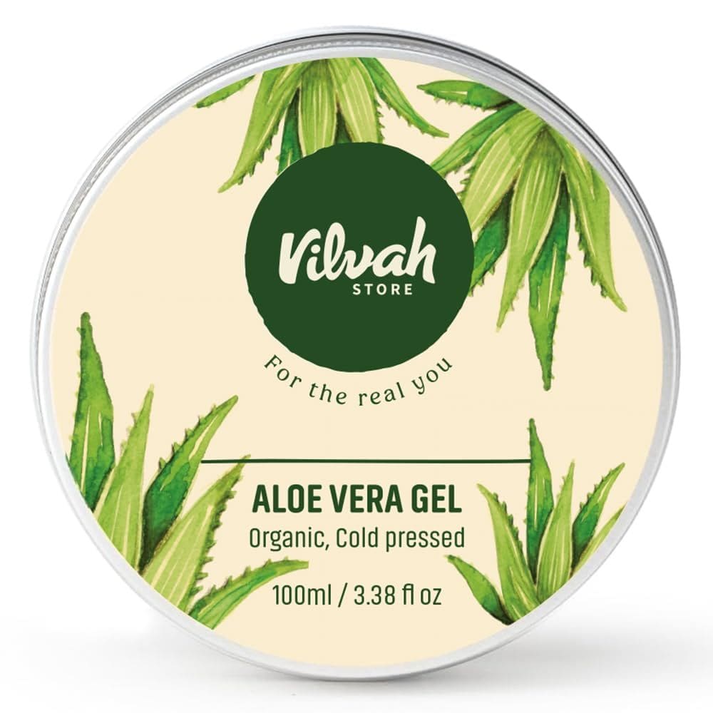 Hidratante para a pele Vilvah STORE Gel de Aloe Vera 100ml Natural