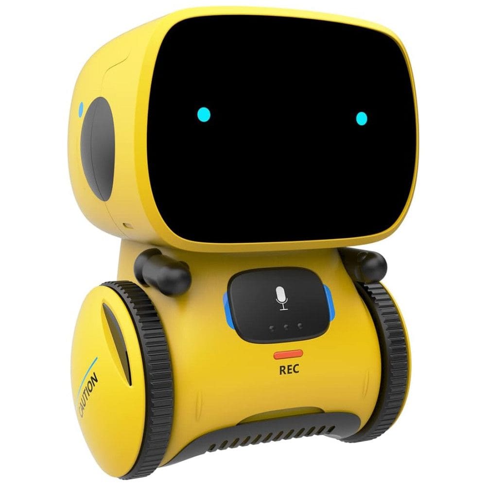 Robô Interativo 98K com Controle de Voz e Sensor de Toque, para Meninos e Meninas - Brinquedo Inteligente com Conversação, Dança e Música -