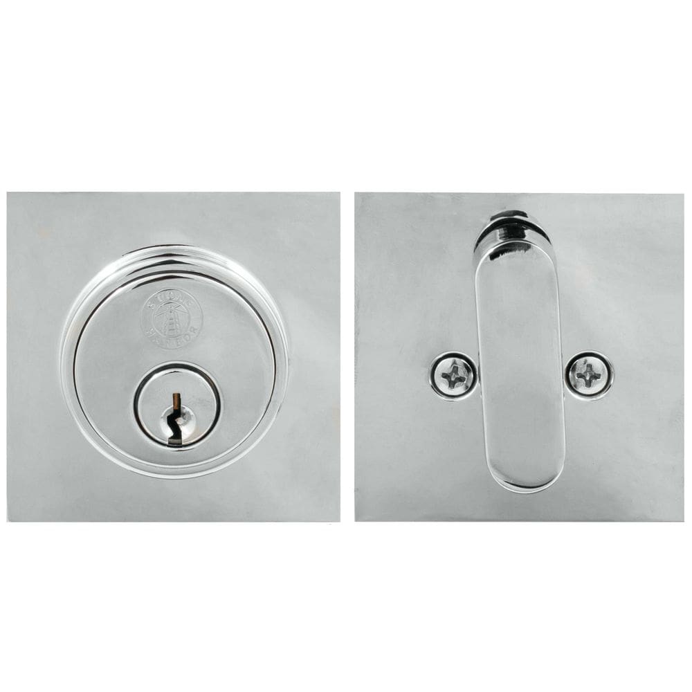 Chaveta SC cromada polida de grau 3 da Deadbolt Stone Harbor Harbor