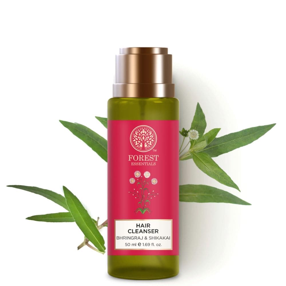Shampoo Forest Essentials Bhringraj & Shikakai 50 ml sem perfume