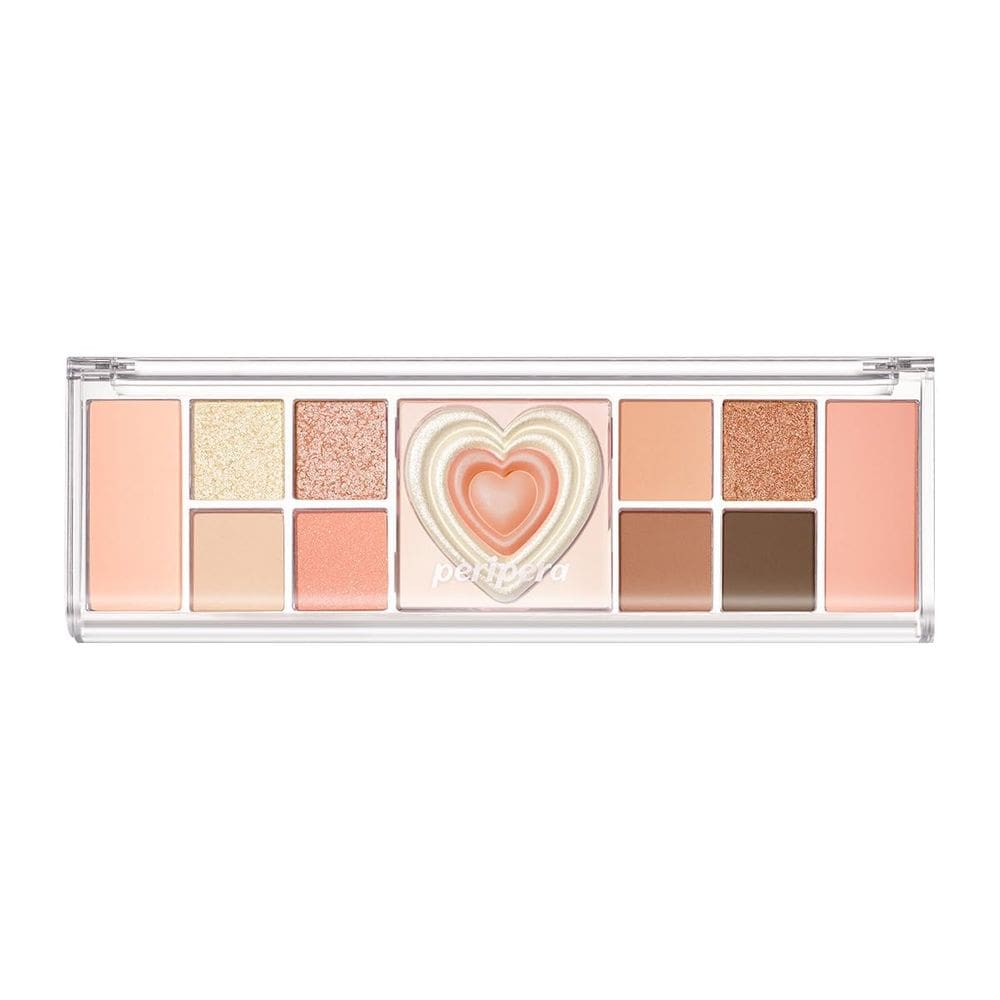 Paleta de sombras Peripera All Take Mood Like 02 Peach Heaven