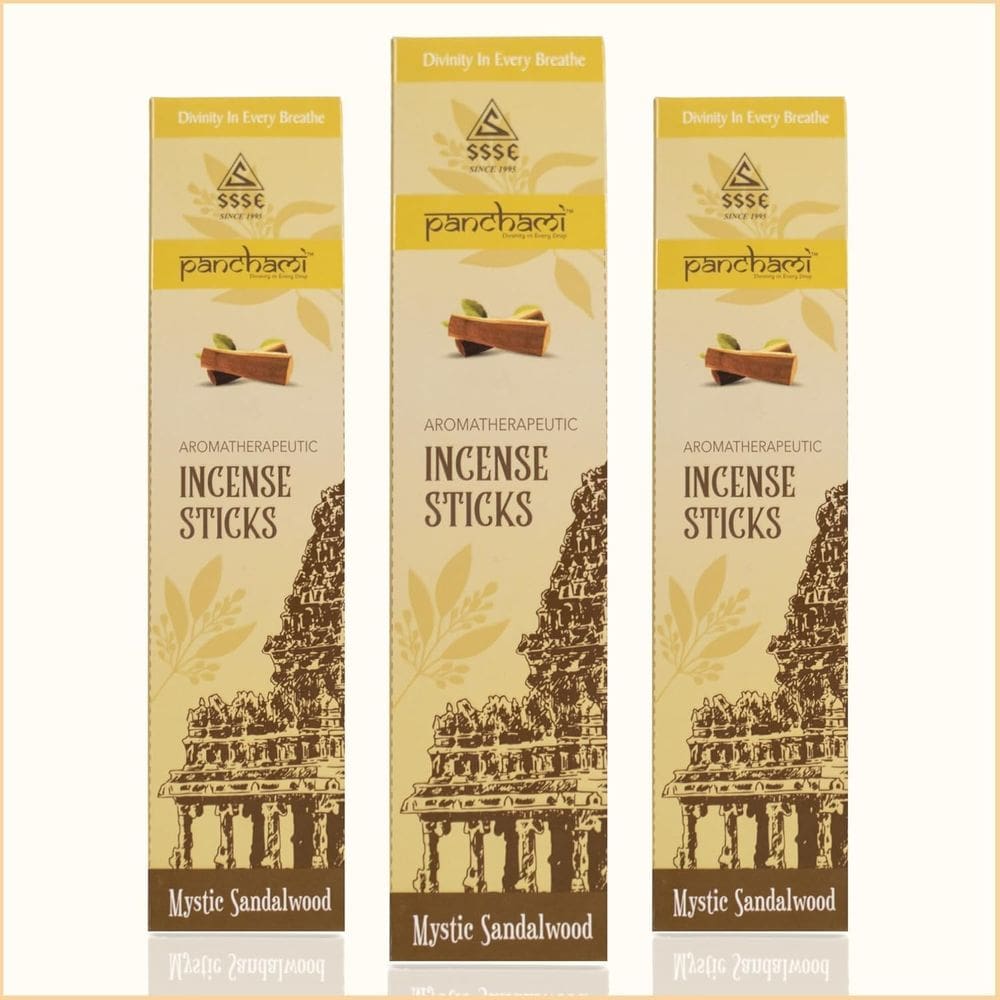 Palitos de incenso Panchami Sacred Fragrances Sandalwood x3