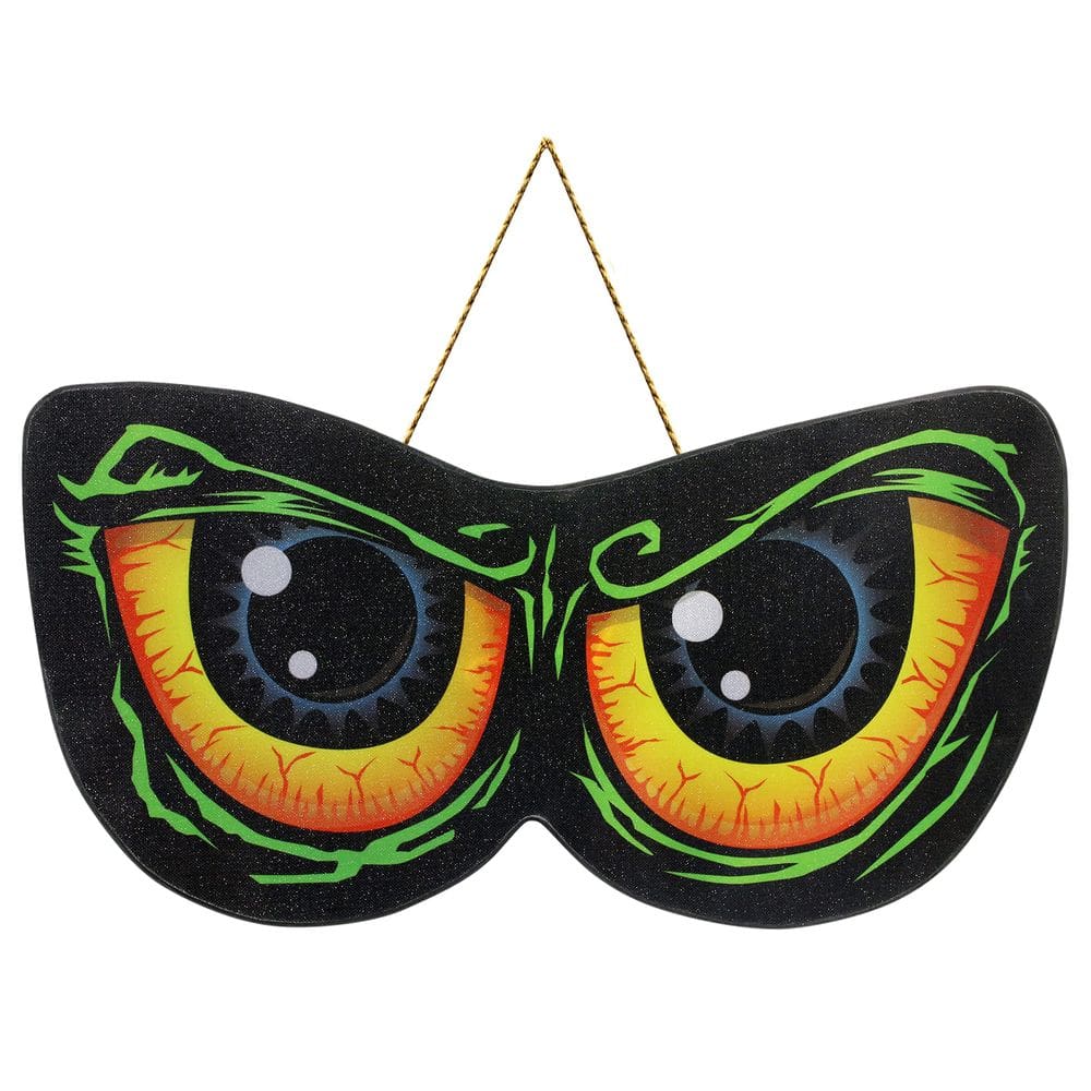 Ojos Animados Iluminados para Ocasiones 51 cm Interior y Exterior con LED