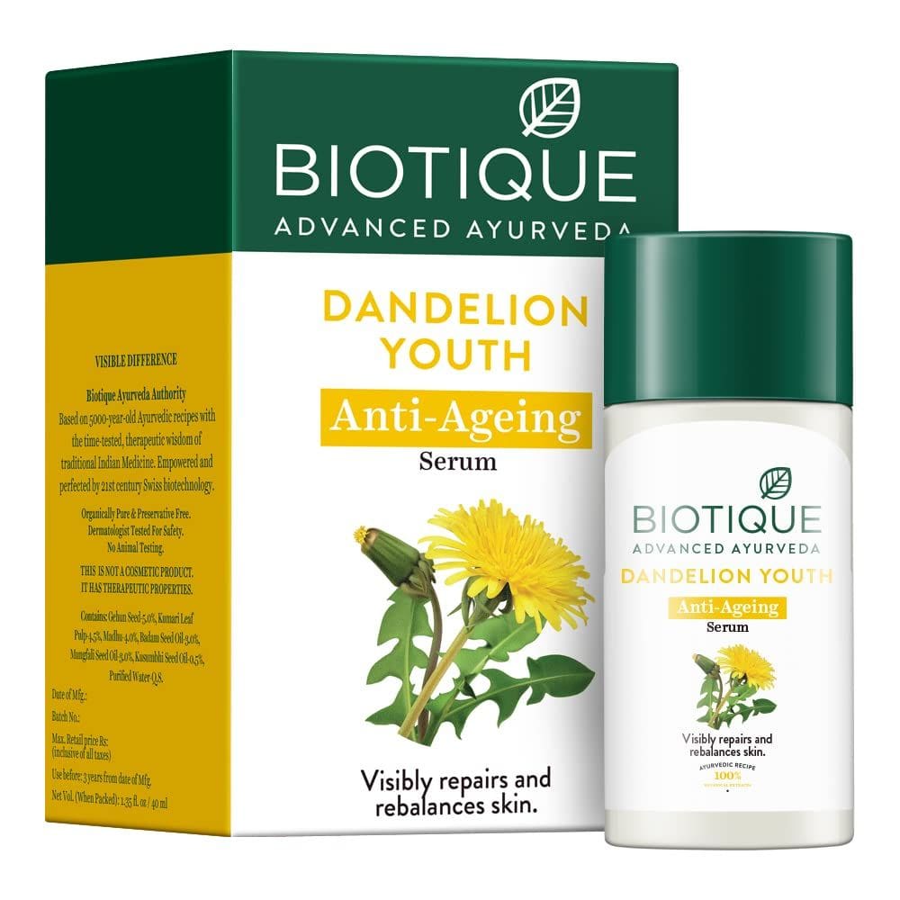 Sérum Biotique Bio Dandelion Visibly Ageless 40mL