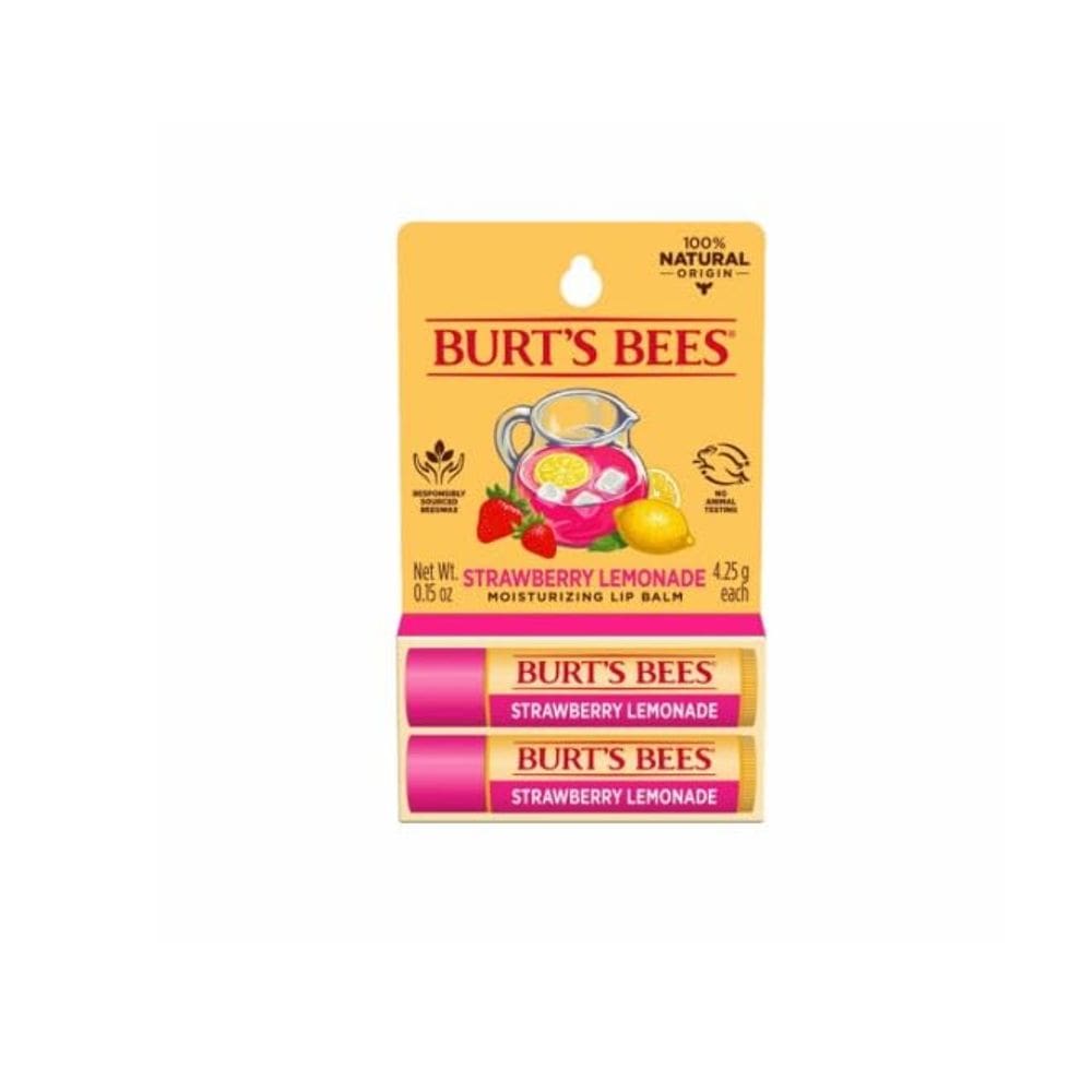 Bálsamo labial Burt`s Bees Strawberry Lemonade 2 tubos 4,25g