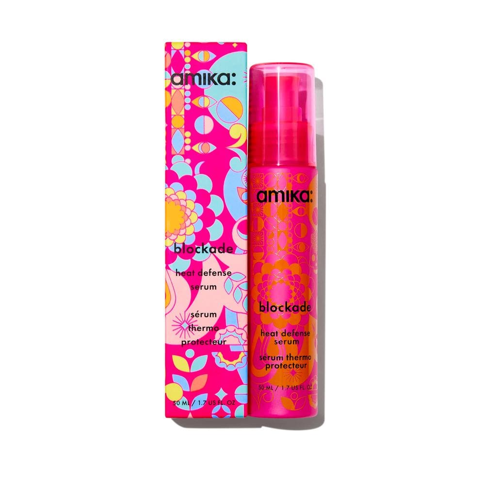 Sérum Heat Defense Amika Blockade 50 ml, pacote com 1