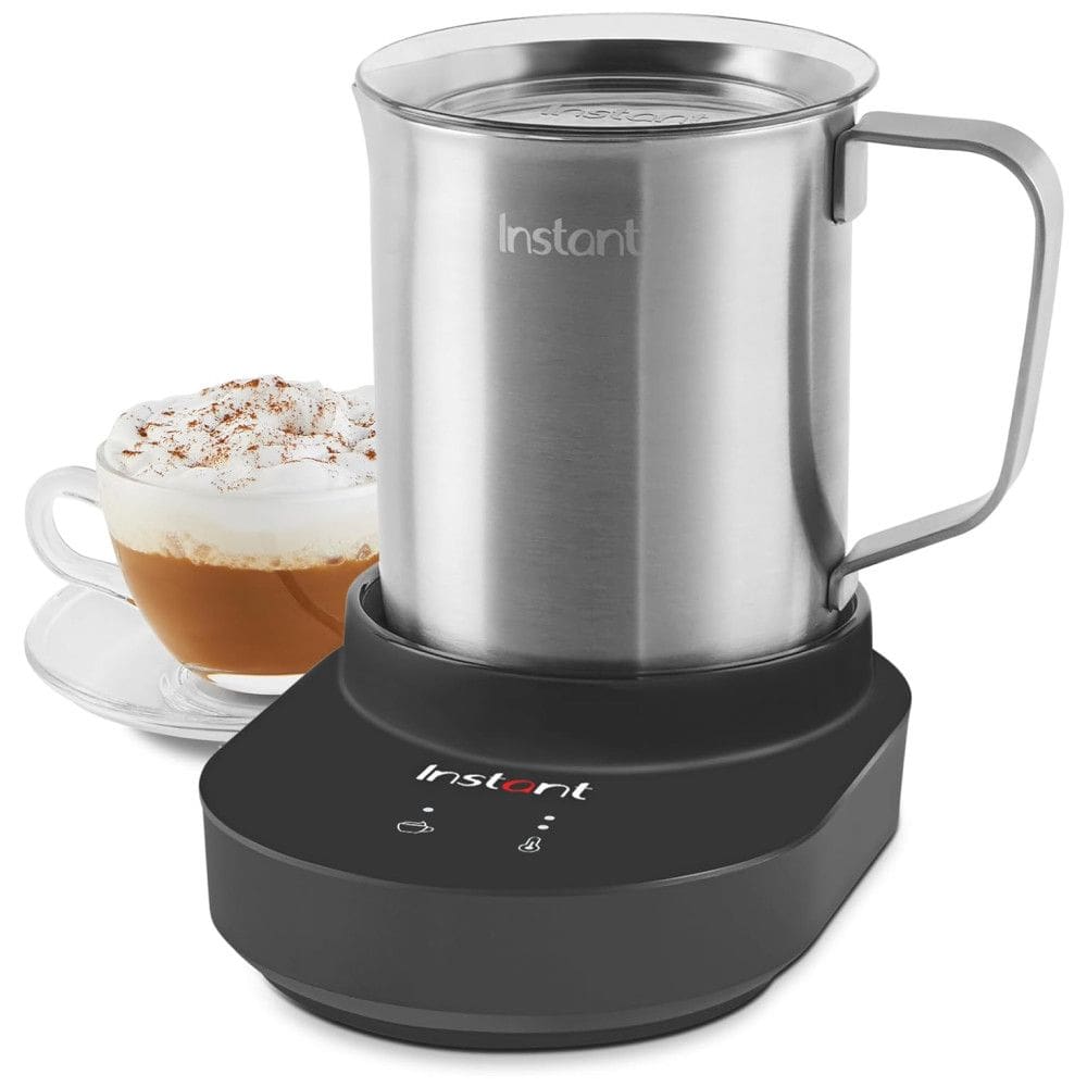 Espumador de leite - A Máquina de Espumar e Aquecer Leite 9 em 1 da Instant Pot - Pitcher de Aço Inoxidável de 500ml - Crie Bebidas