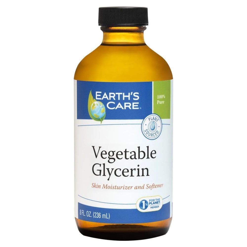 Glicerina vegetal Earth`s Care 100% pura para cabelos e pele 240mL
