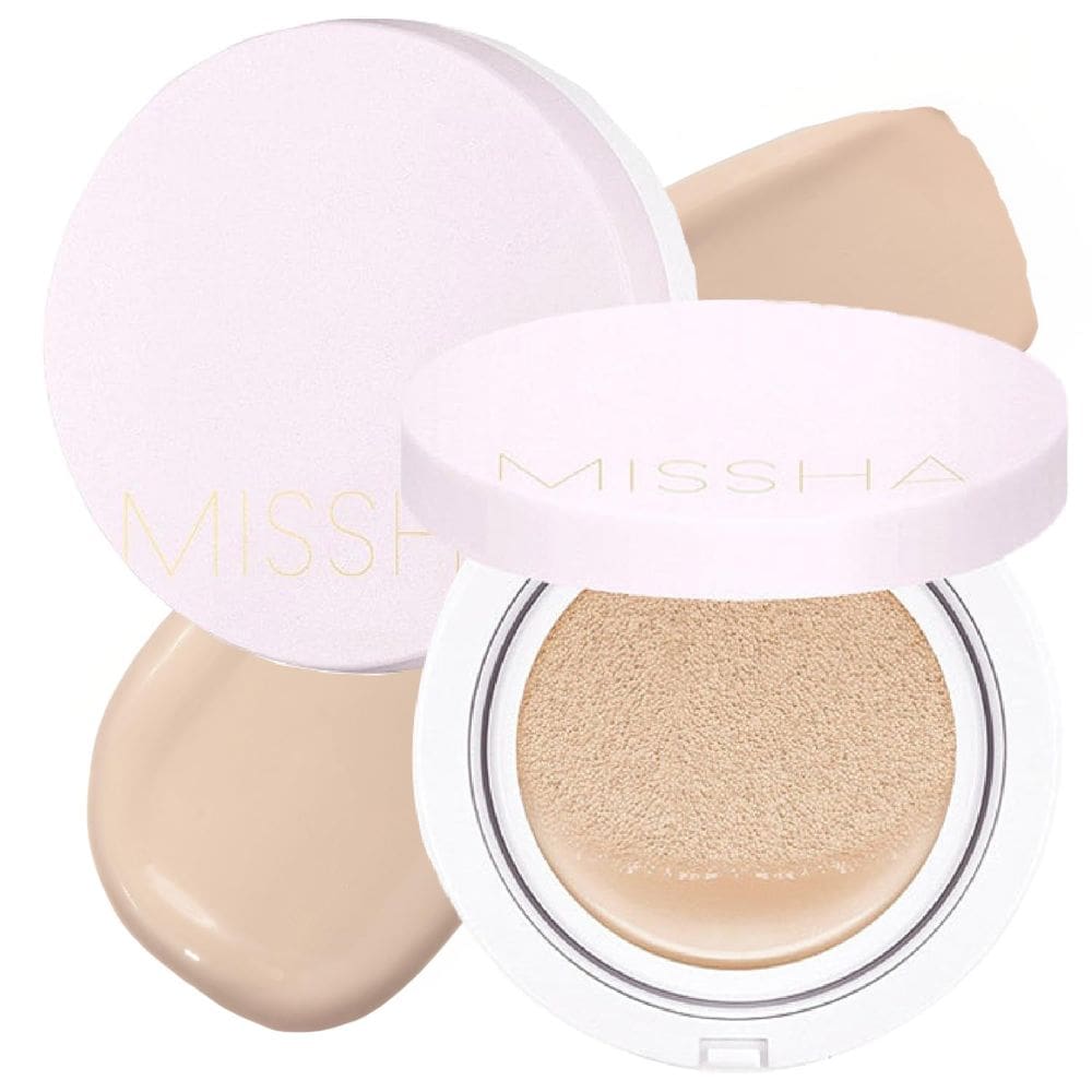 Base de almofada MISSHA Magic No.21, bege claro, pacote com 2 unidades
