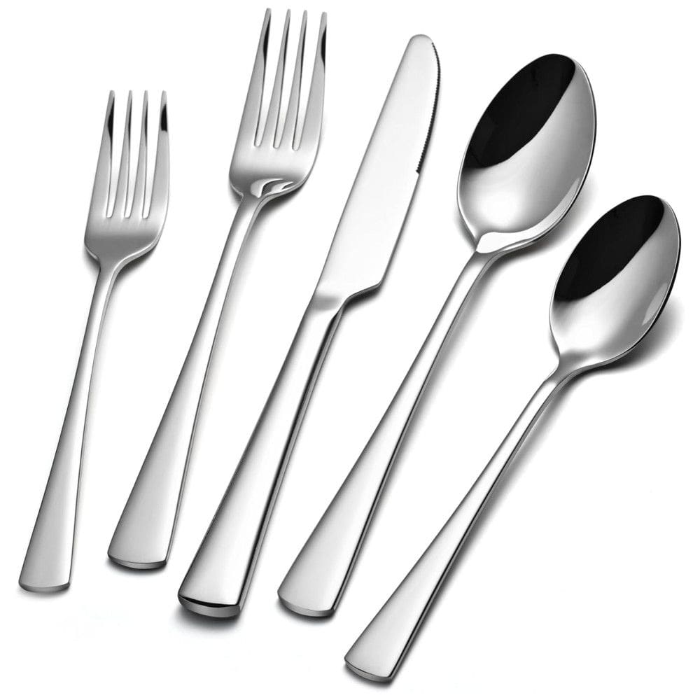 Conjunto de Talheres em Aço Inoxidável KINGSTONE, 20 Peças para 4 Pessoas - Design Moderno e Durável