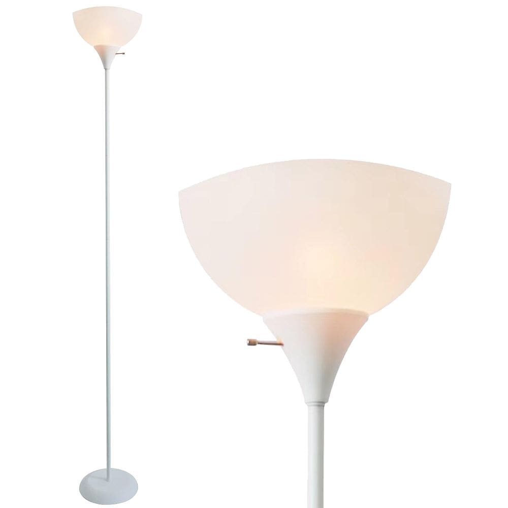 Luminária de chão Newhouse Lighting NHFL-JO-WH Joey 180cm branca