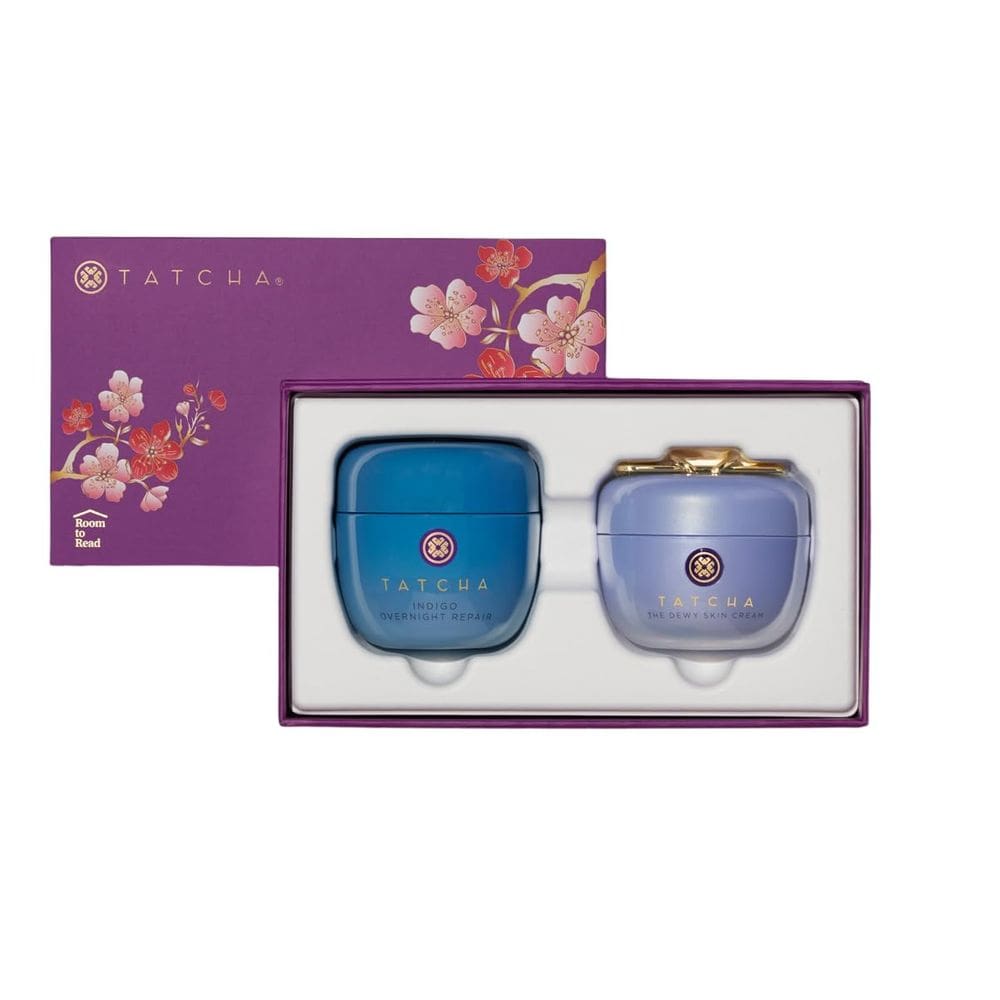 Conjunto de cuidados com a pele TATCHA, nutritivo reabastecedor, creme para pele úmida