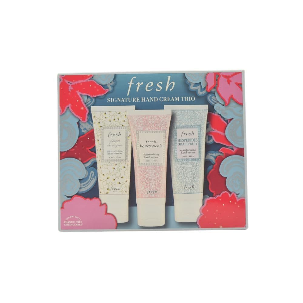 Conjunto de creme para mãos Fresh Signature 30ml para mulheres com 3 aromas