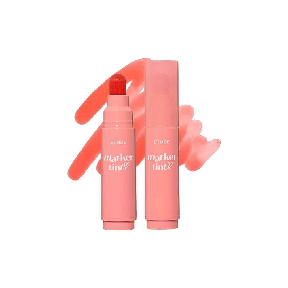Tinta labial ETUDE Dear Darling Marker Tint #5 Rosa Tangerina 5 mL