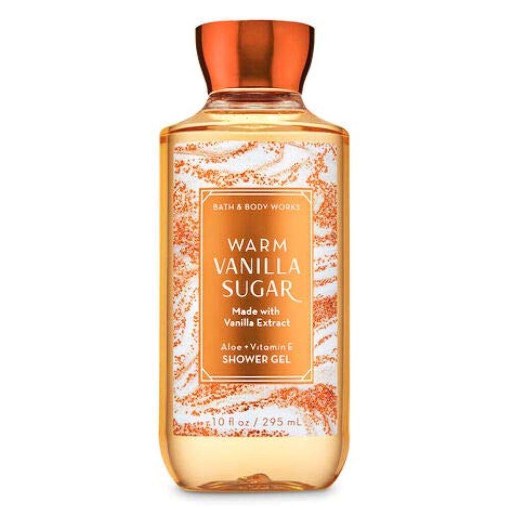 Gel de banho Bath and Body Works: açúcar de baunilha quente 300 ml