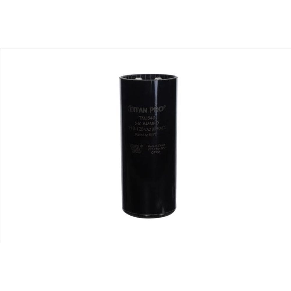 Capacitor Titan TMJ540 540-648 MFD 125V de partida redonda