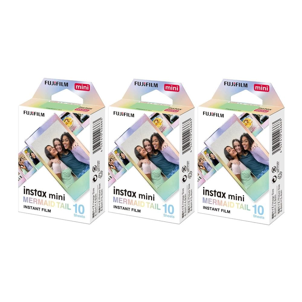 Filme Fujifilm Instax Mini Mermaid Tail 10 exposições x 3