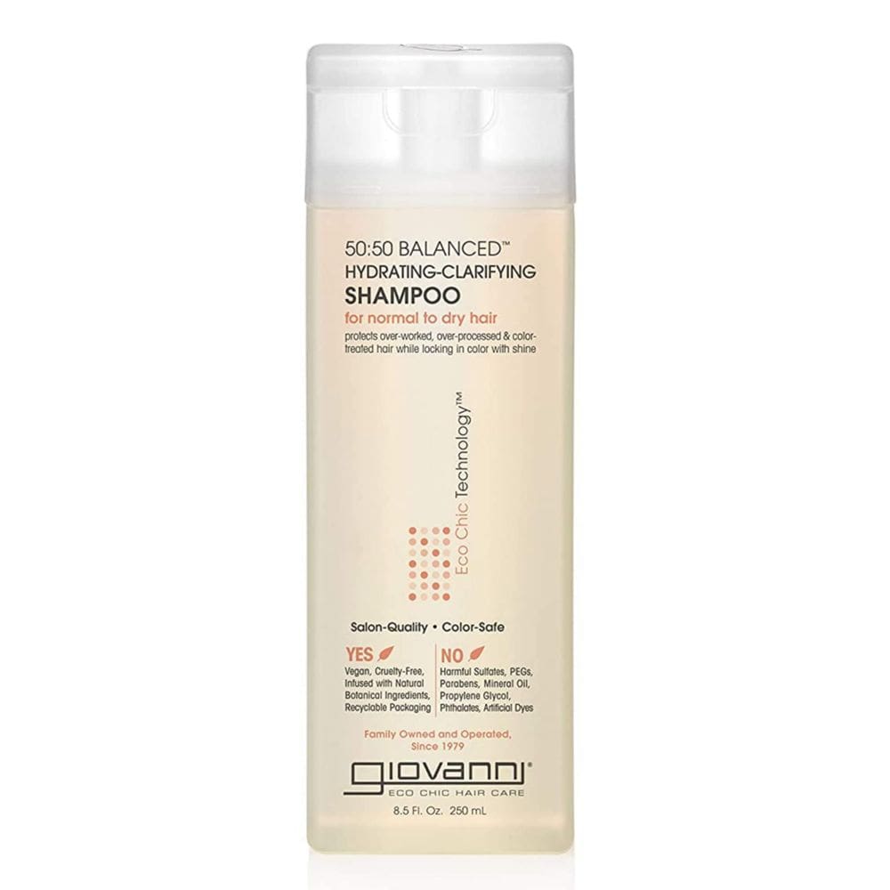 Shampoo GIOVANNI ECO CHIC 50:50 Hidratante Balanceado 250mL