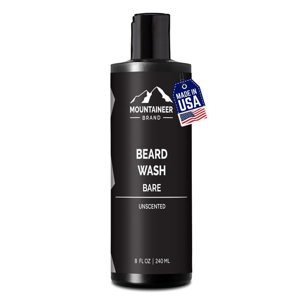 Sabonete para barba da marca Mountaineer 100% natural, 240 ml, sem perfume