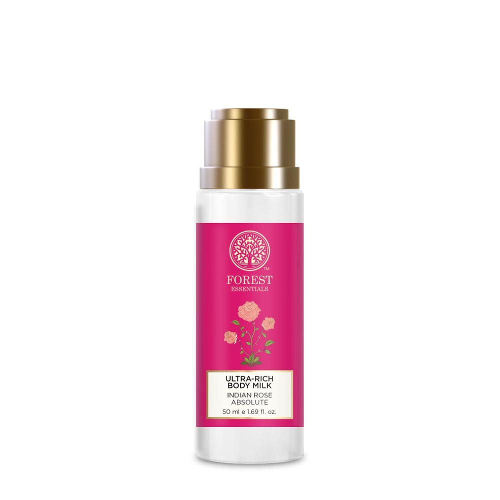 Loção corporal Forest Essentials Ultra Rich Indian Rose 50mL