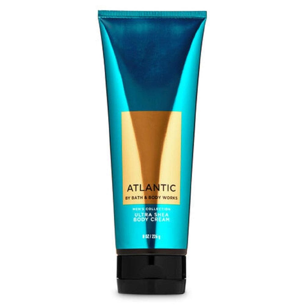 Creme corporal Bath and Body Works Atlantic Ultimate Hydration 240 ml para homens