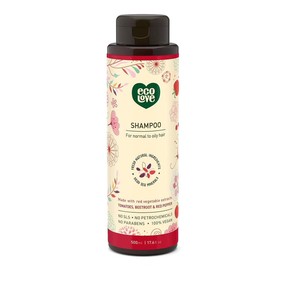 Shampoo EcoLove Natural para cabelos normais e oleosos 520ml