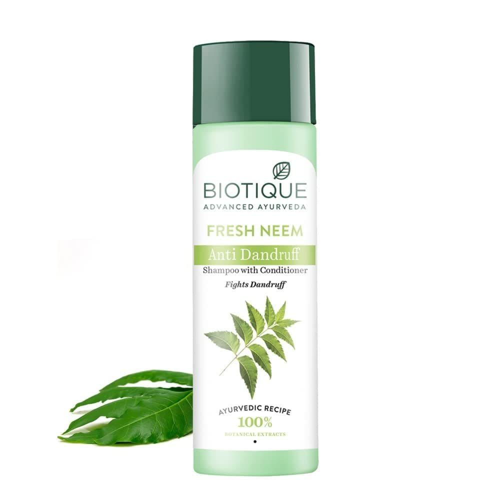 Shampoo e Condicionador Biotique Margosa Anticaspa 190 ml