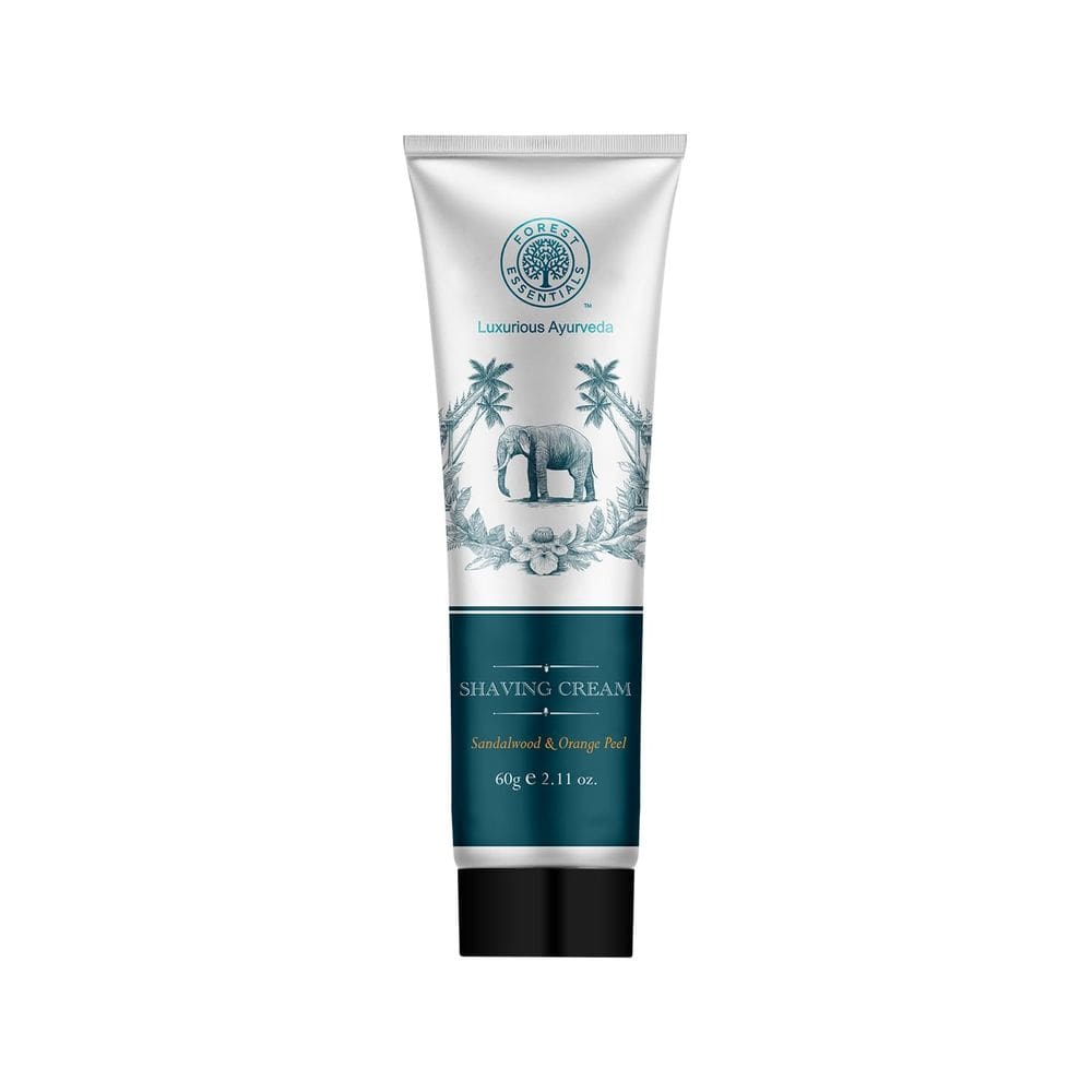 Creme de barbear Forest Essentials Sandalwood & Orange Peel 60mL
