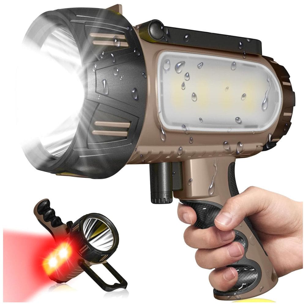 Lanterna Recarregável Super Brilhante 2025 Novo Modelo, Lanterna de Alto Desempenho, Luz de Destaque de Alta Capacidade para Uso