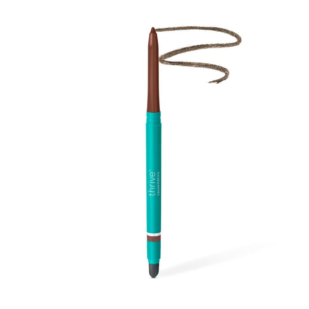 Lápis delineador Thrive Causemetics Infinity Ella Brown Matte