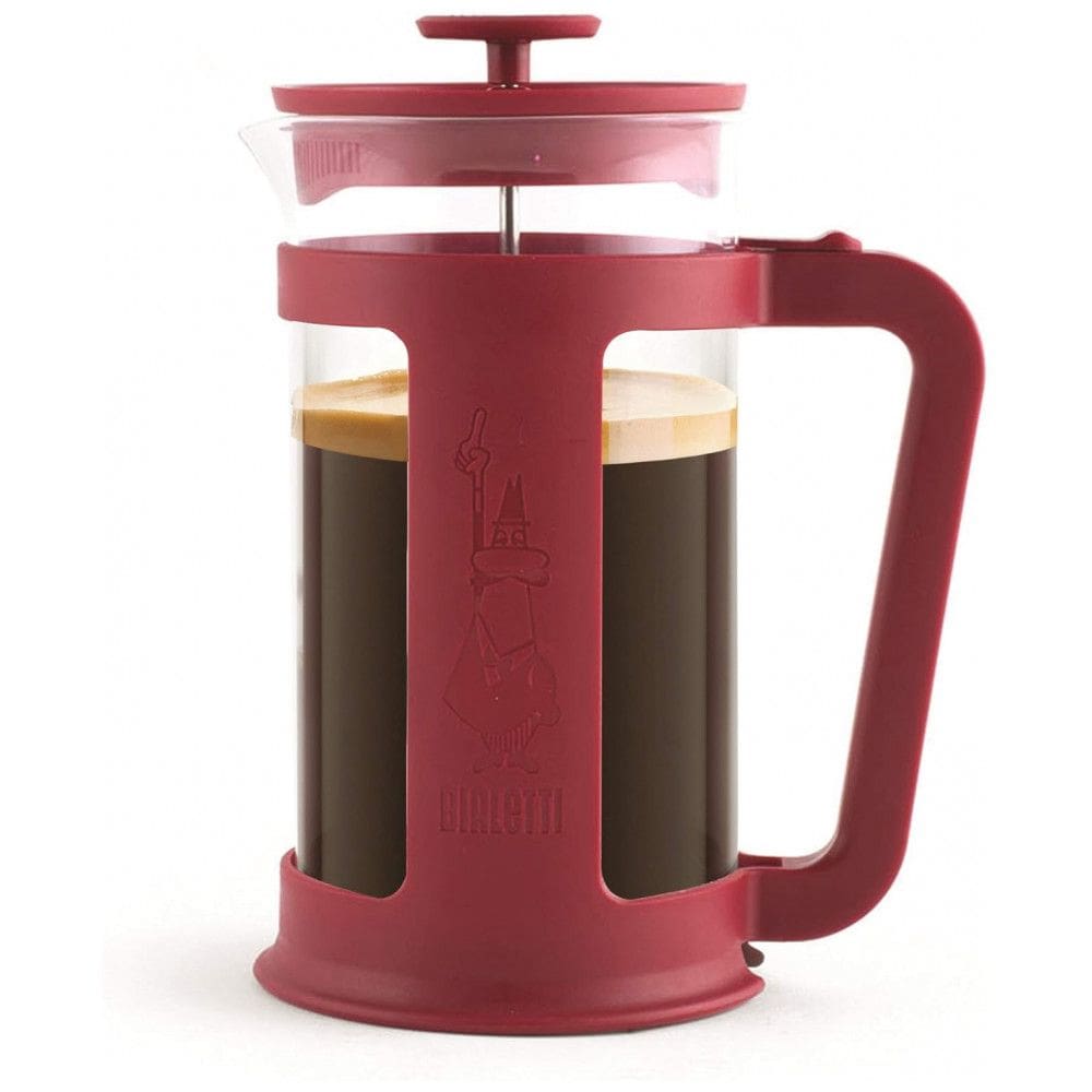 Cafeteira de Prensa Francesa 1 Litro, Bialetti, Vermelha