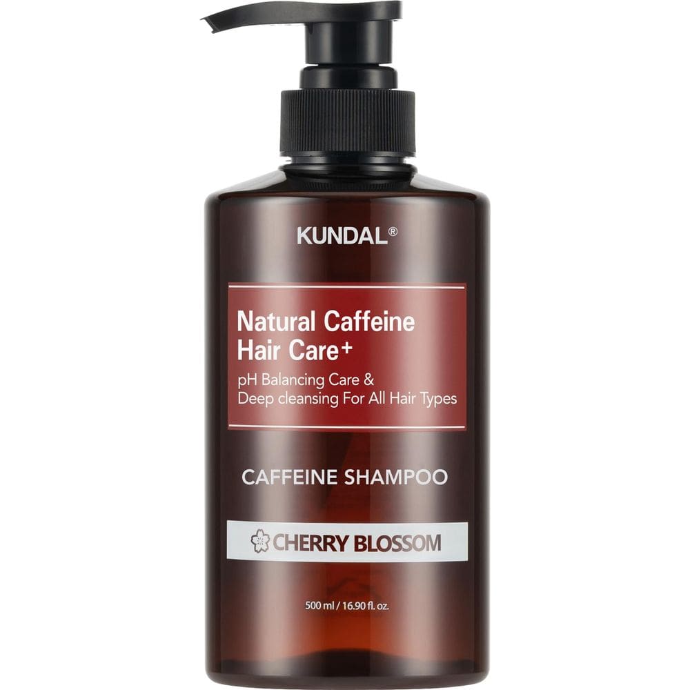 Shampoo KUNDAL Corean Cafeine Scalp [flor de cerejeira] 500mL