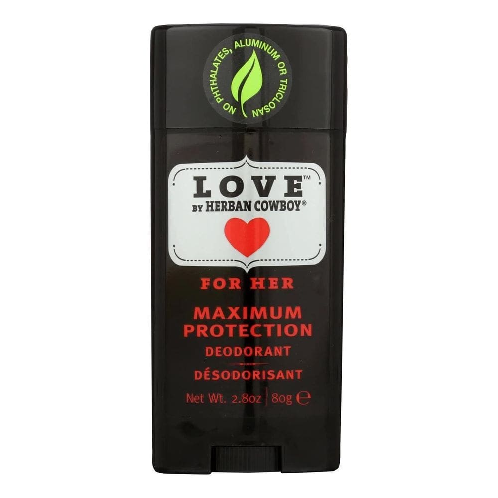 Desodorante Herban Cowboy Love para mulheres 80ml