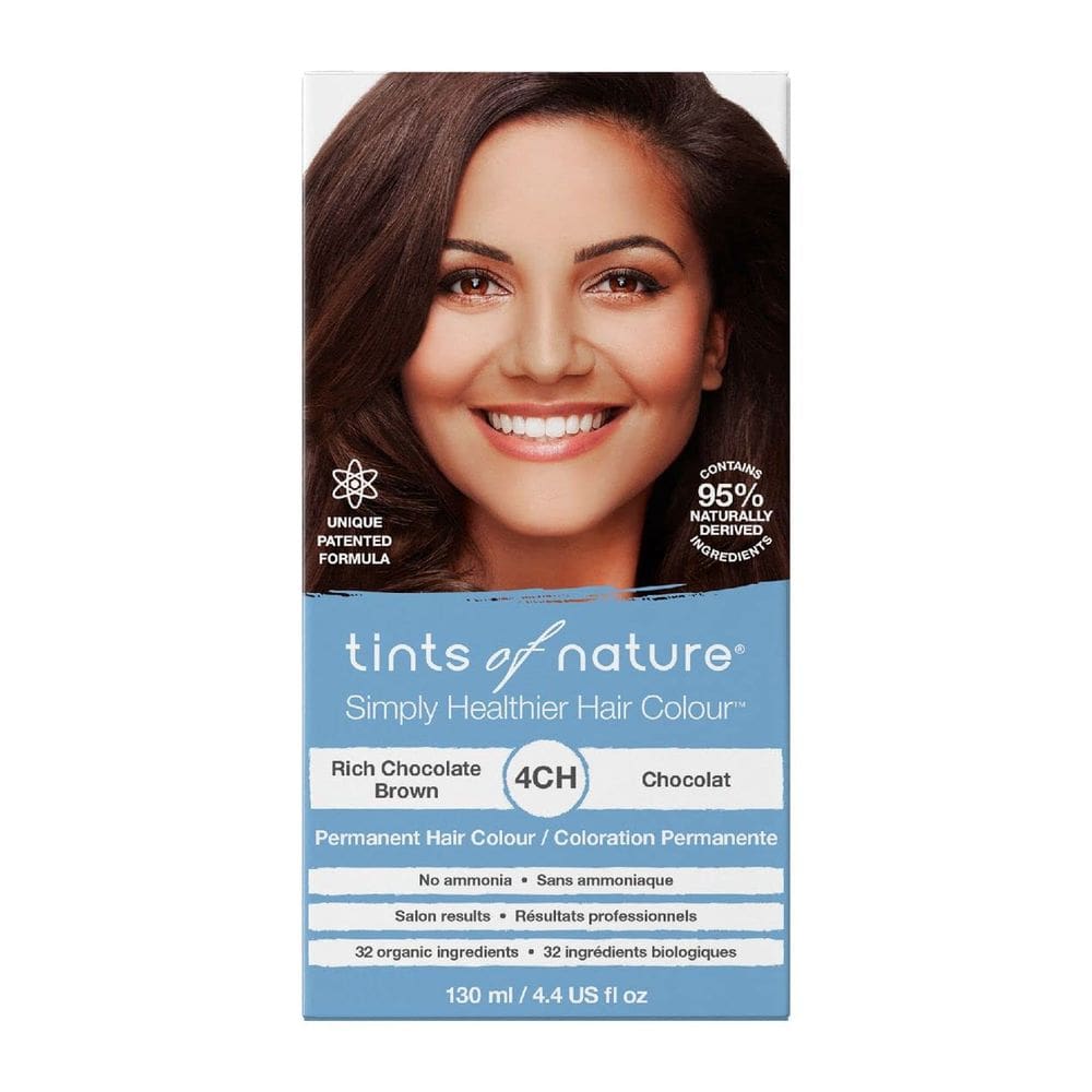 Tintura de cabelo Tints of Nature 4CH Rich Chocolate Brown 130mL