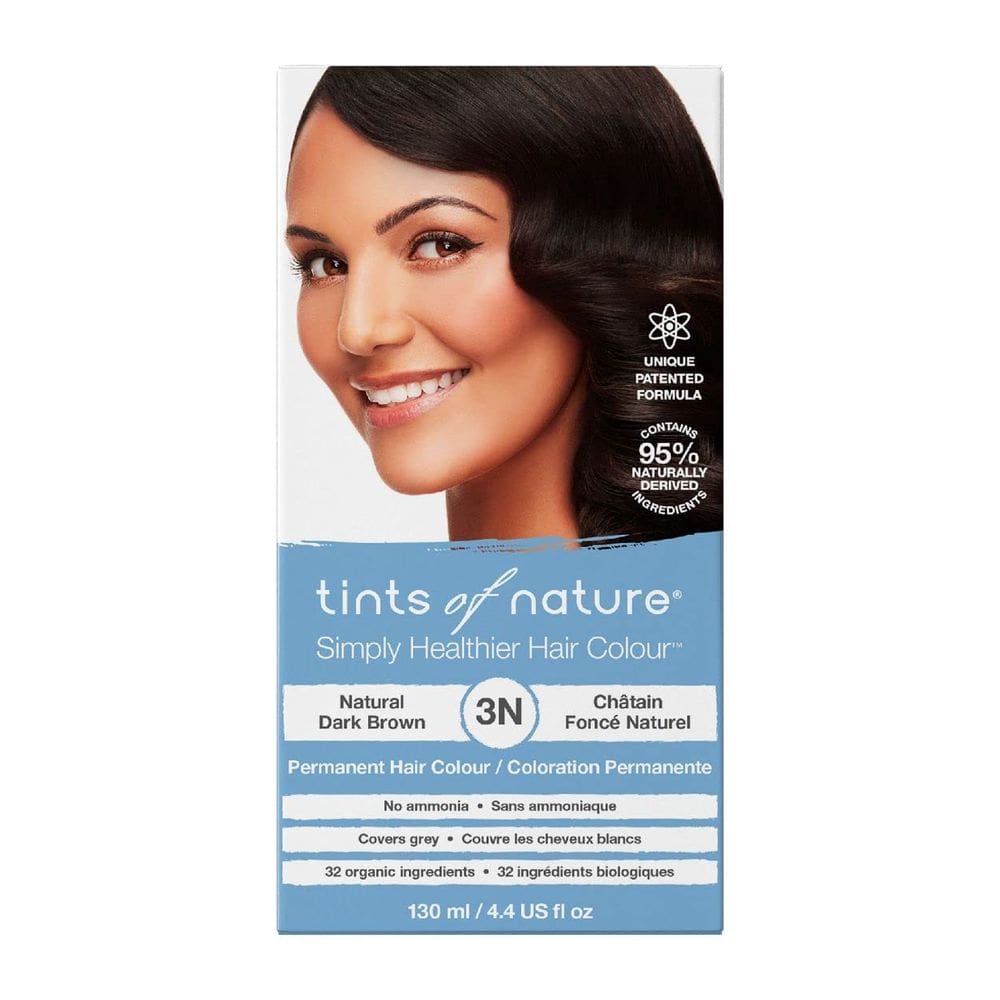 Tintura de cabelo Tints of Nature Natural Dark Brown 3N 130mL